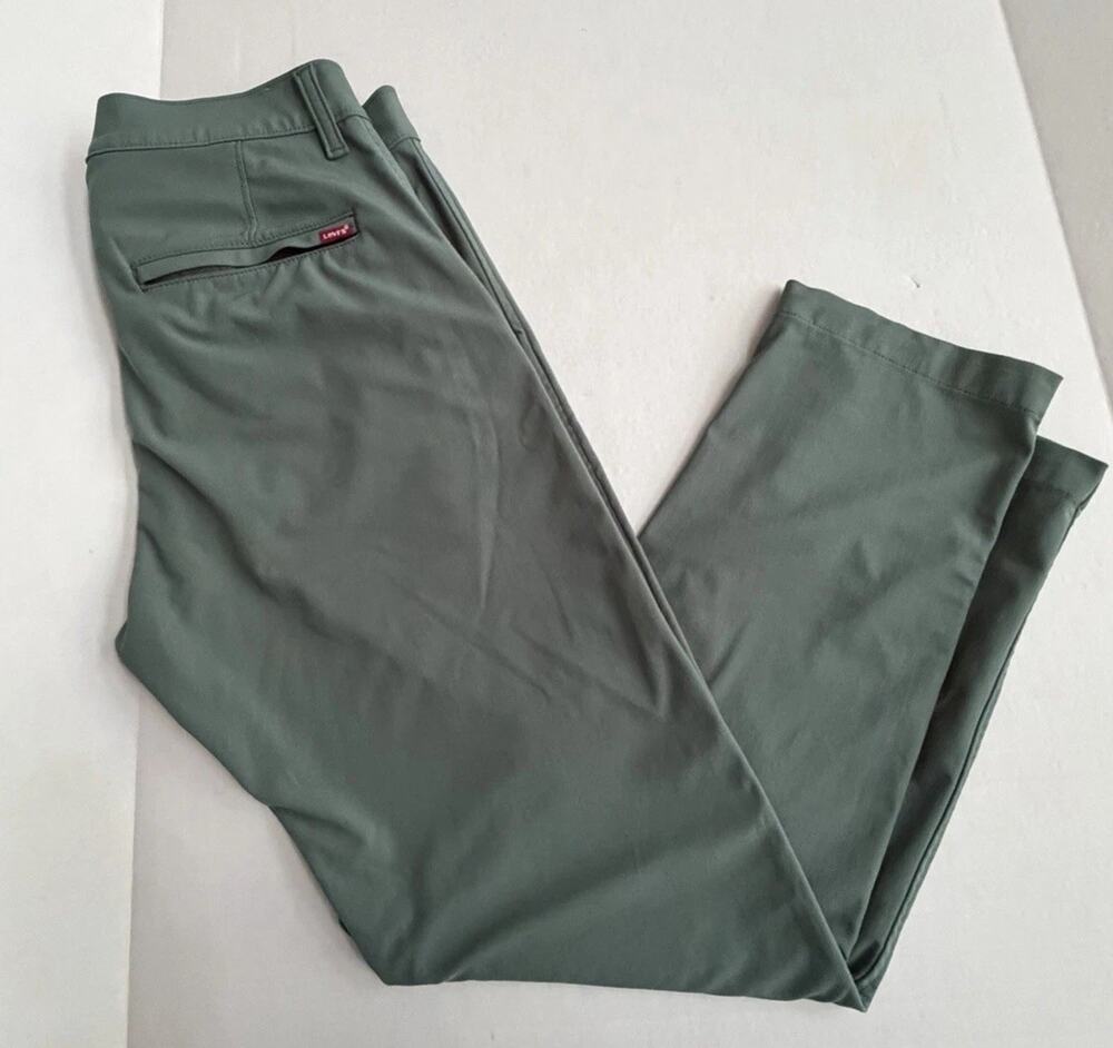 Levi's Strauss XX Chino Standard Fit Taper Pants Green Mens 32 x 29 Camo Golf